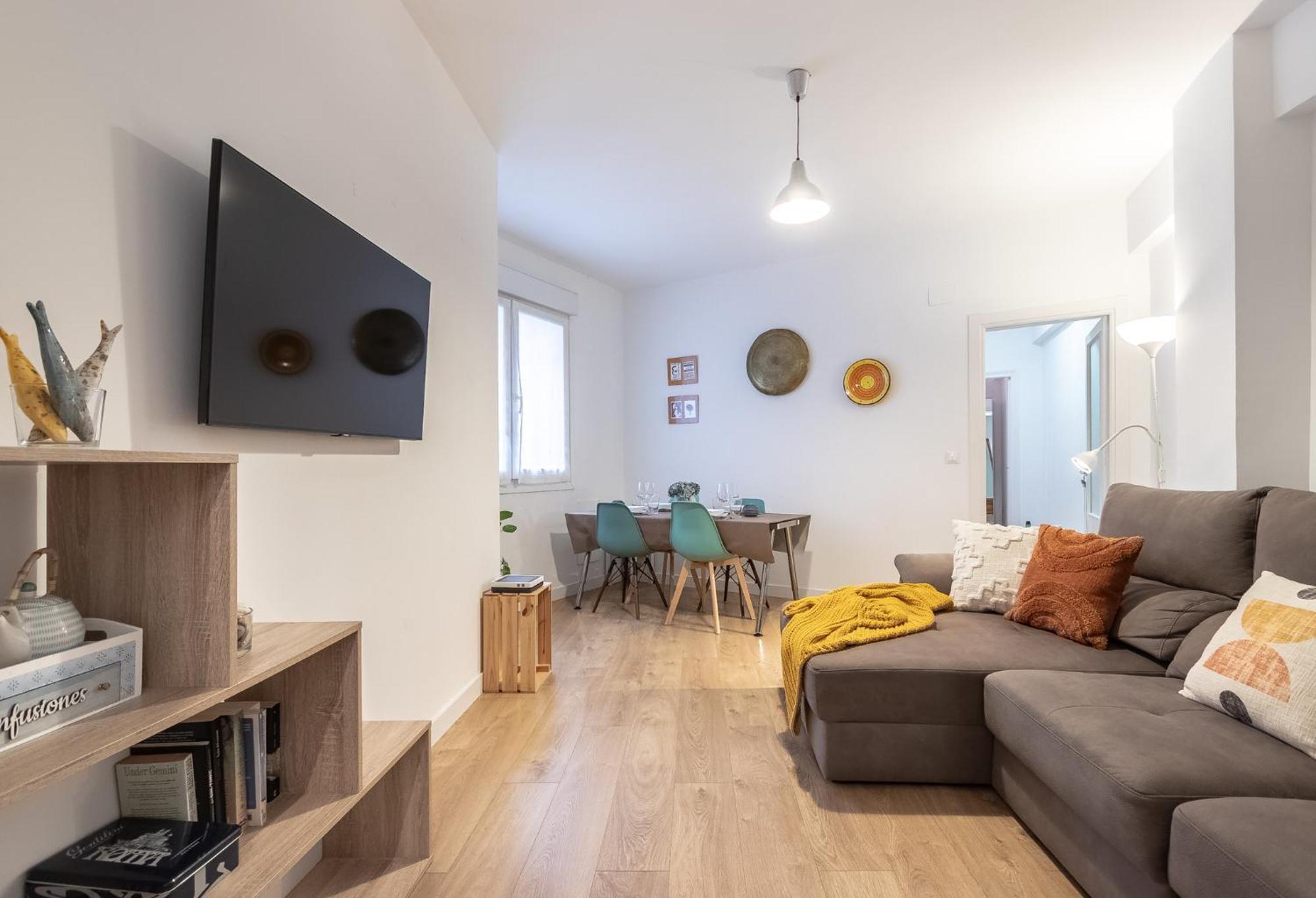 Amplio Y Acogedor Junto Al Ayuntamiento Appartement Bilbao Buitenkant foto